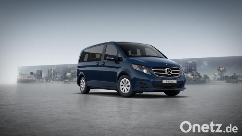 Mit der V-Klasse &quot;Rise&quot; bietet Mercedes-Benz ein günstiges Einstiegsmodell an.

	Bild: Daimler AG