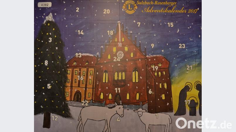 Anna Förster aus der 10. Klasse der Mittelschule Krötensee ist die Gestalterin des diesjährigen Lions-Adventskalenders. 	Bild: Royer