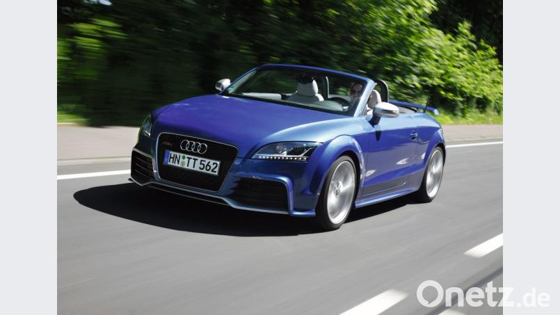 Offenherzig aber zuverlässig: Denn TT baut Audi nicht nur als geschlossenes Coupé, sondern auch als offenen Roadster. Beide Versionen erfreuen sich laut Experten guter Qualität und großer Zuverlässigkeit. 	Bild: Audi