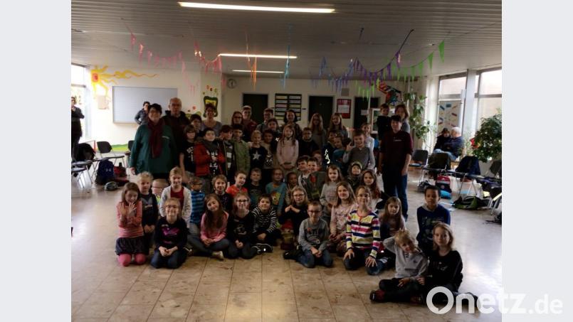 Beim ökumenischen Kinderbibeltag mit 45 Kindern dreht sich alles um Martin Luther. 	Bild: exb