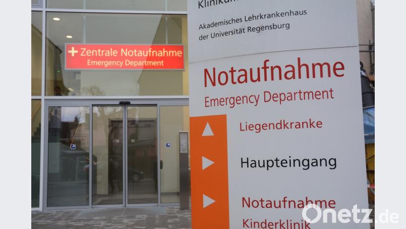 Die Zentrale Notaufnahme am Klinikum Weiden. Bild: Schönberger