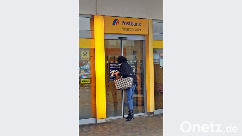 Ab 9. Mai werden die Türen des Postbank-Finanzcenters im Liliencenter für immer geschlossen. Auch alle Dienstleistungen der Deutschen Post AG werden dort dann nicht mehr angeboten.	Bild: Andreas Royer