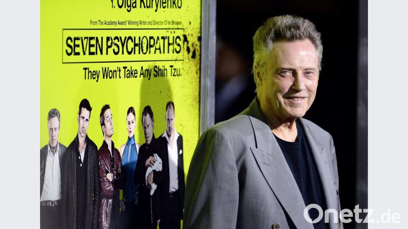 Christopher Walken wird am Samstag 75.	Bild: Paul Buck/EPA/dpa