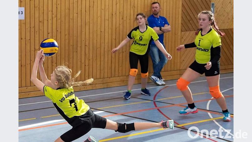 Die jungen Spielerinnen der VG Sulzbach-Rosenberg zeigen bei der nordbayerischen Meisterschaft wieder ihre Klasse.	Bild: bhi