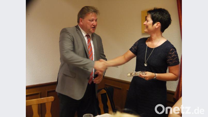Zwei engagierte Kämpfer für die CSU: FU-Kreisvorsitzende Birgit Birner und der Fraktionsvorsitzende im  Kreistag, der Kastler Bürgermeister Stefan Braun
