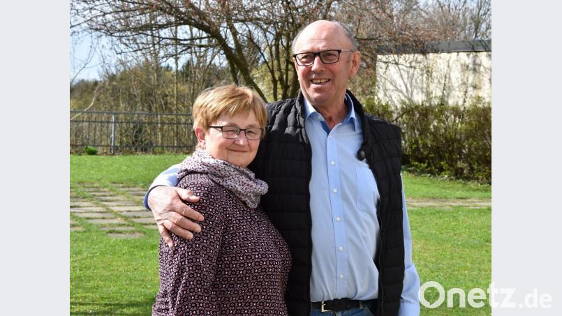 Gerd Lukas ist mit seiner Frau Vroni glücklich.