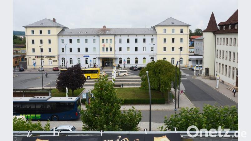 Der Bahnhof in Weiden. Bild: Schönberger