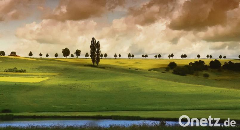 Ein Bild aus der Toskana? Nein, diese Aufnahme hat Hans Meindl in Gebenbach gemacht.  	Bild:  exb