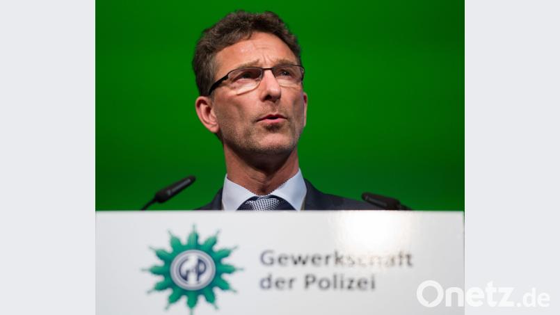 Oliver Malchow, Bundesvorsitzender der Gewerkschaft der Polizei. Lukas Schulze/dpa
