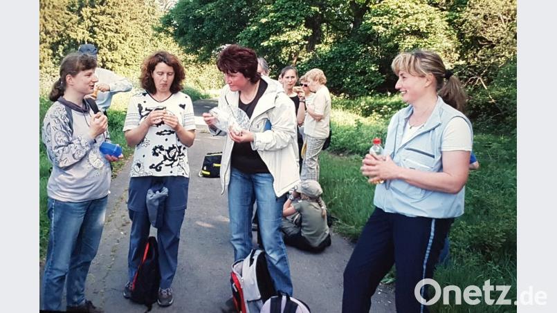 Eine Rast gehört seit jeher zur Wallfahrt. Bild: Privat