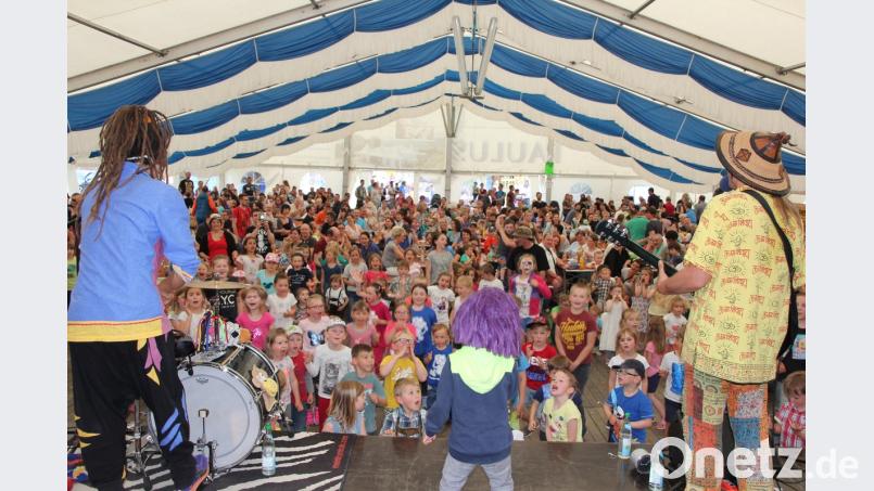 Das Festzelt war brechend voll.