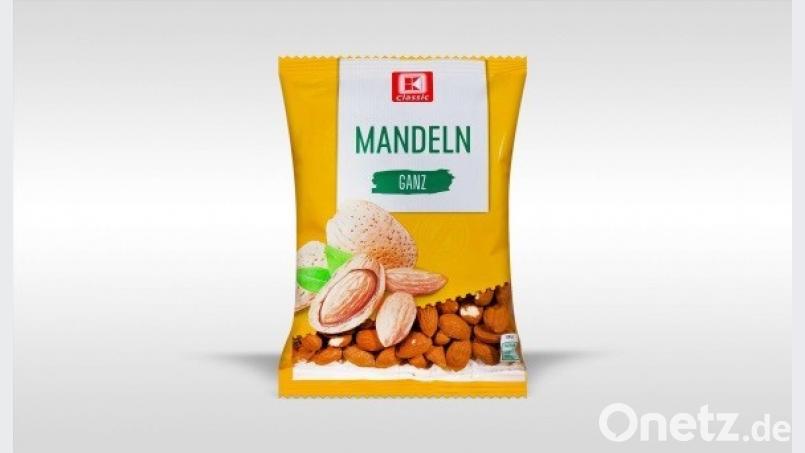 Hersteller und Kaufland rufen das Produkt "Mandeln natur 200g" zurück. obs/nutwork Handelsgesellschaft mbH