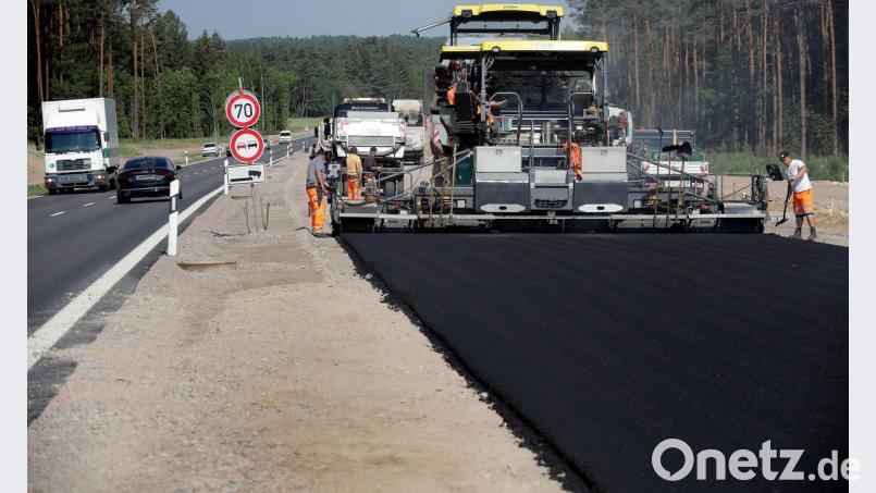 Die Arbeiten an der B 85 liegen weiter gut im Zeitplan. Steinbacher