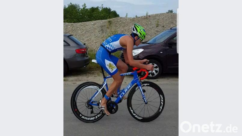 Julian Wohlfart ist für den Start der Triathlon-Bundesliga gerüstet. Das zeigt der Sieg in Deggendorf.  	Bild: exb