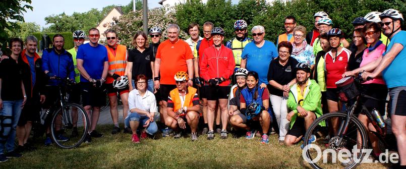 Zwischenstation machte das Radltourteam in Neunkirchen bei der Kolpingsfamilie. Die Mitglieder überraschten die Ausflügler auf der langen Bayerntour mit einer Stadtführung durch die Altstadt. R. Kreuzer