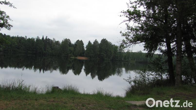 Noch ist die Natur am Baggerweiher unberührt, aber das wird sich am Wochenende bei sommerlichen Temperaturen schnell ändern. sei