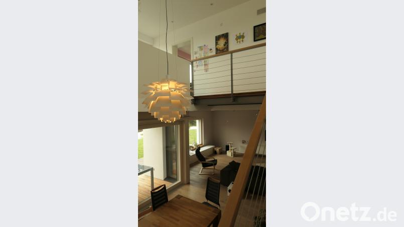 Die Räume bestechen mit offenem Wohnen. exb