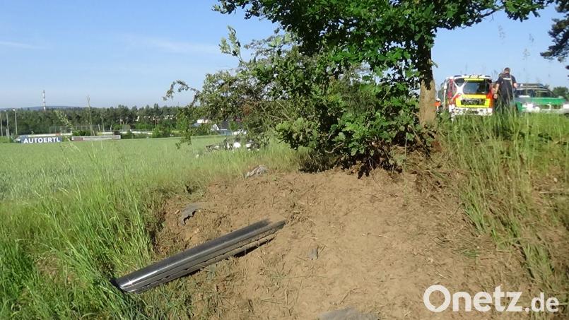 PKW Überschlag Grafenwöhr 01 Bild: Masching