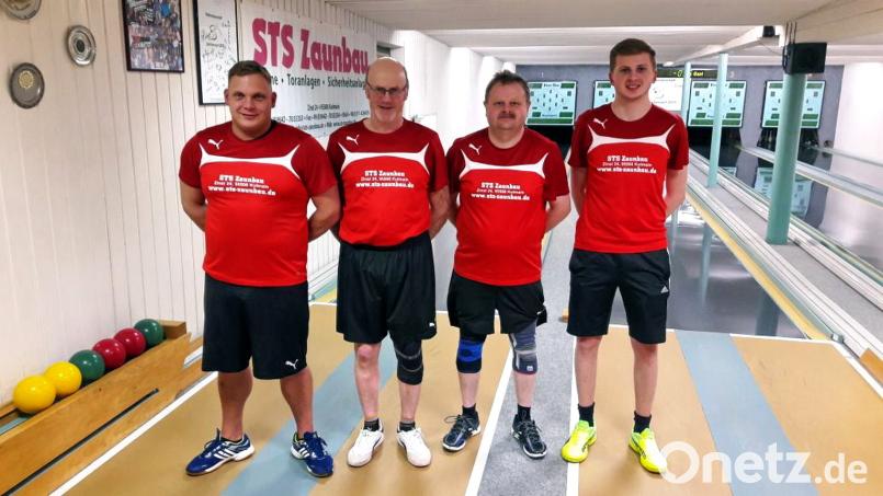 von links Michael Schumann, Manfred Kreutzer, Alexander Weiß und Andre Weiß. hai