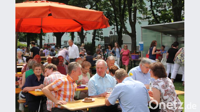 Im Nu waren die Plätze im St. Peter-Garten besetzt. kro