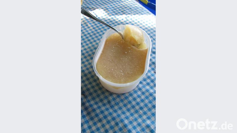 Das fertige Sorbet. sei