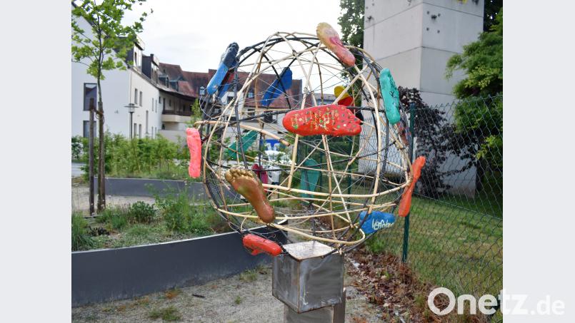 In Grafenwöhr können Fußspuren auf einem separaten Pfad gefunden werden. rgr