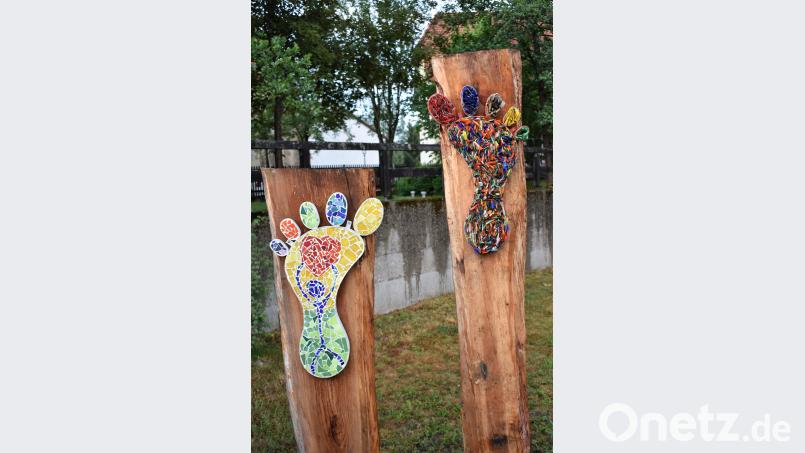 In Grafenwöhr können Fußspuren auf einem separaten Pfad gefunden werden. rgr