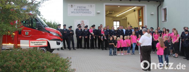 Im August ist das neue Löschfahrzeug vor der Inbetriebnahme schon mal &quot;vorläufig“ von Stadtpfarrer Alfons Kaufmann gesegnet worden. Nun erfolgt die offizielle Weihe mit einem zweitägigen Fest. frd