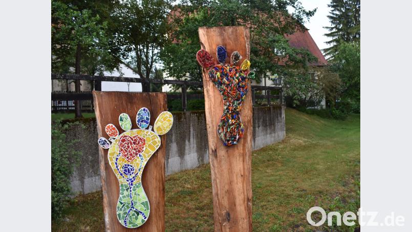 In Grafenwöhr können Fußspuren auf einem separaten Pfad gefunden werden. rgr