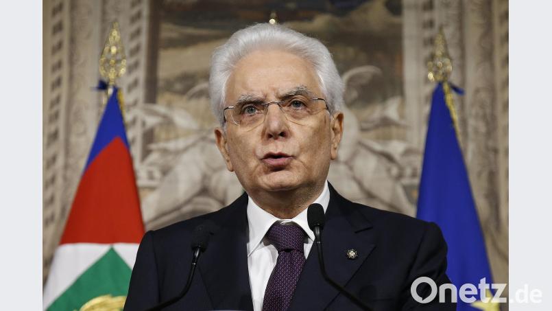 Sergio Mattarella. Fabio Frustaci/ANSA/AP/dpa