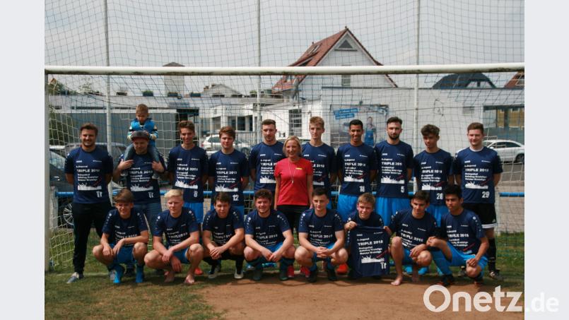 Die A-Junioren der SG Auerbach steigen in die Bezirksoberliga auf. Beitrag, Externer [EXB] (kontakt@oberpfalznetz.de)