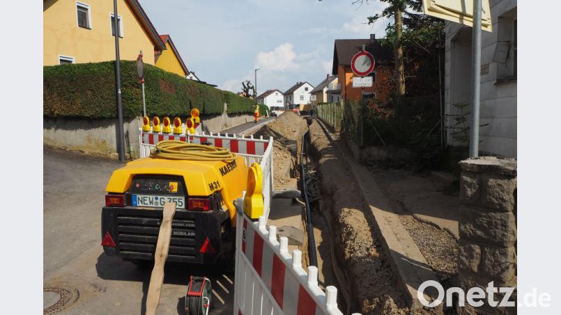 Ein erforderliches Stromkabel war Anlass für erneute Grabarbeiten. Bild: gz Ziegler, Karl [GZ] (ZACK.ESLARN@GMX.DE)