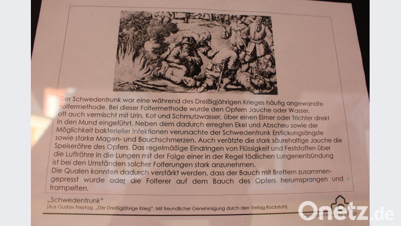 Schwedentrunk: eine beliebte Foltermethode im Mittelalter. Dagmar Williamson