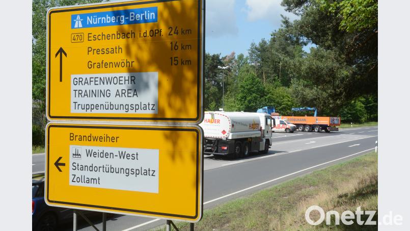 Die Einmündung der Dr.-Müller-Straße in die B 470  ist die Schlüsselstelle bei der Erschließung der Gewerbegebiete West I bis III, aber auch für das neue Areal West IV. Schönberger, Gabi