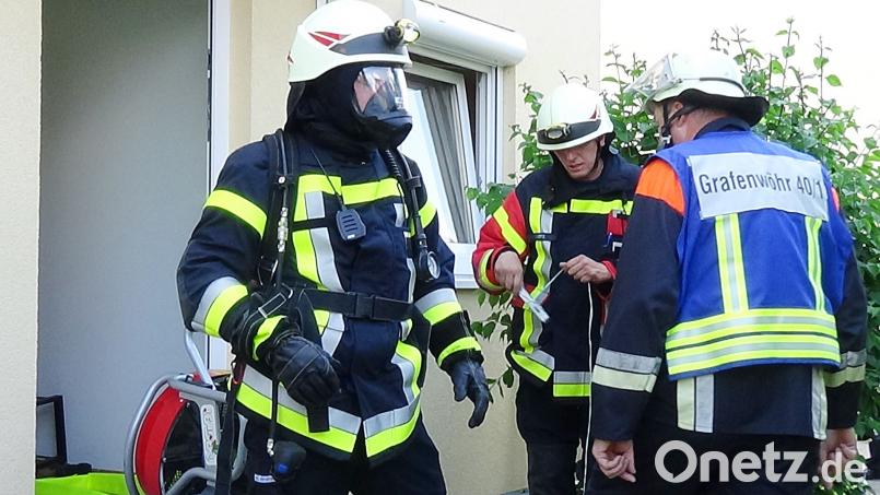 Feuerwehr-Einsatz am Netzaberg. jma