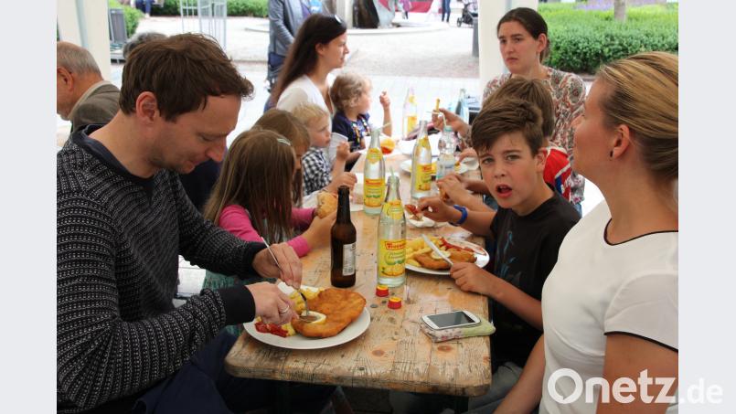 Eine große Essensauswahl gibt es auf dem  Bürgerfest. kro