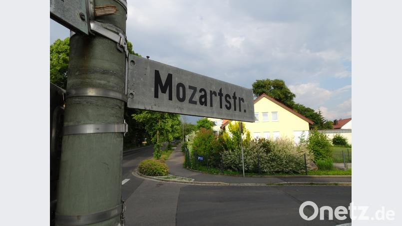 In die Mozartstraße rückte am Dienstag die Polizei aus. Maier, Martin [RTI] (martin.maier@oberpfalzmedien.de)
