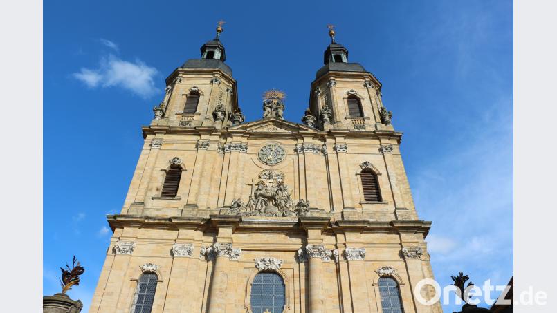 Die Basilika zur Heiligen Dreifaltigkeit in Gößweinstein. rpp