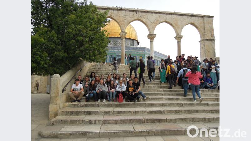 Schüleraustausch der FOSBOS Amberg mit Israel. Markus Güldenberg/exb