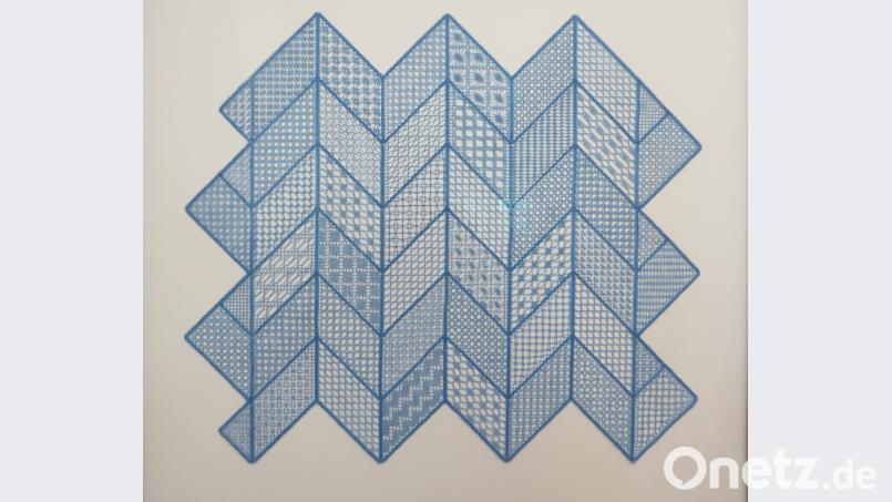 Mitunter entstehen auch mehrdimensionale Exponate aus feinstem Garn. ubb