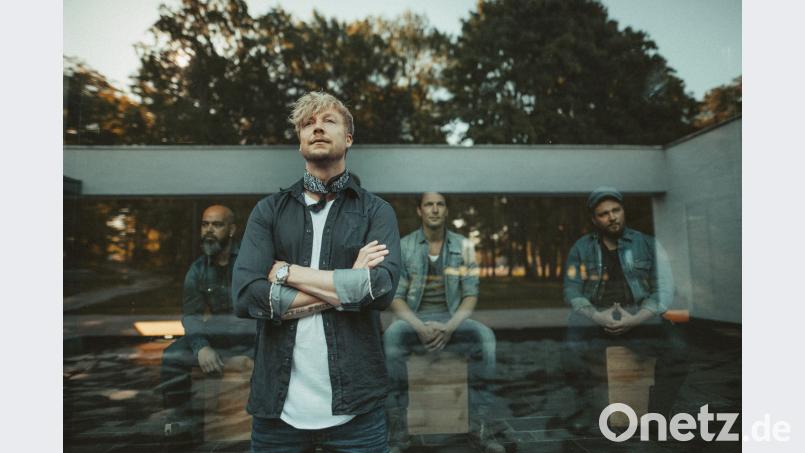 Sunrise Avenue mit Frontmann Samu Haber spielen am 22. Juni am Münchener Königsplatz. Anna Äärela