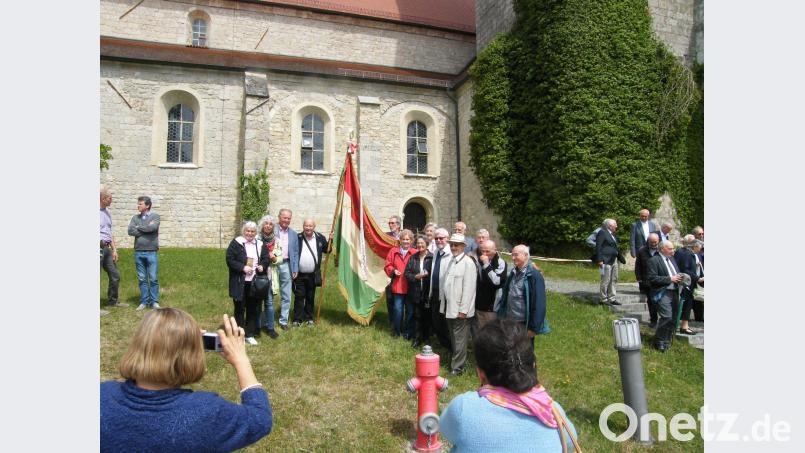 Die ungarische Fahne war am Wochenende des Treffens in Kastl sehr oft zu sehen. exb