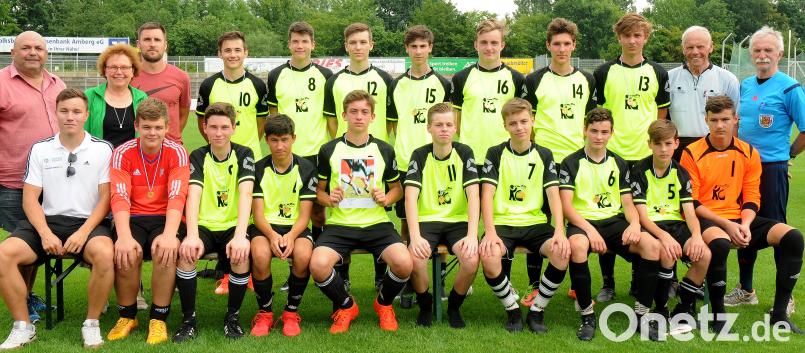 Die Siegermannschaft des Kepler-Gymnasiums aus Weiden. Huber, Stephan [HS] (stephan.huber@oberpfalzmedien.de)