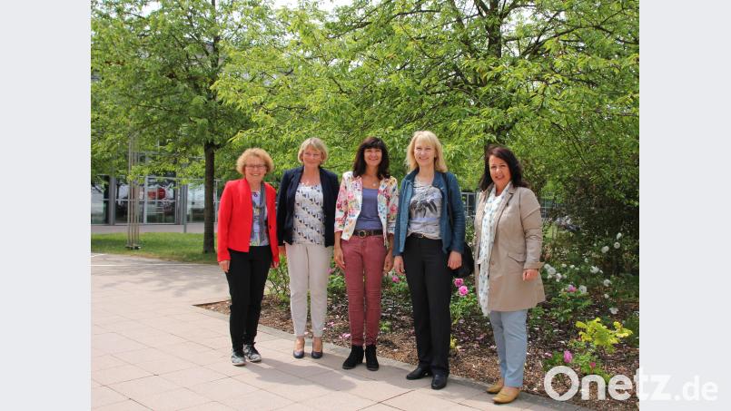 Bürgermeisterinnen aus der Region Amberg-Sulzbach zu Besuch an der OTH Amberg-Weiden. OTH Amberg-Weiden/exb