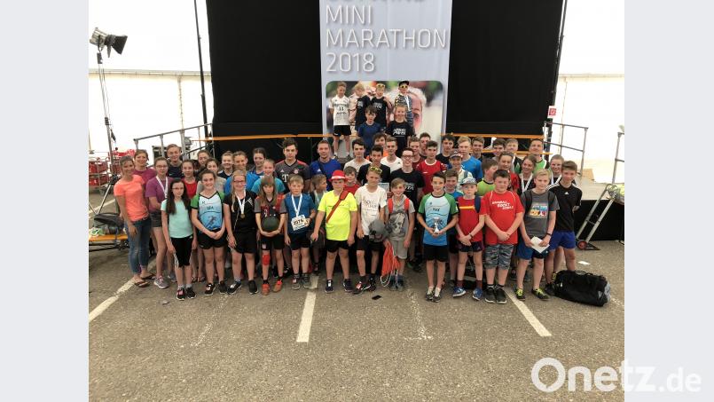 Die Schüler von Ortenburger-Gymnasium zeigten der Konkurrenz, dass sie ganz schön schnell sind. lg