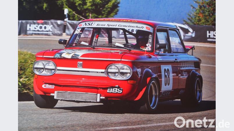 Mit diesem NSU sicherte sich Charly Aegerter aus der Schweiz bei Rennen vordere Plätze. gz