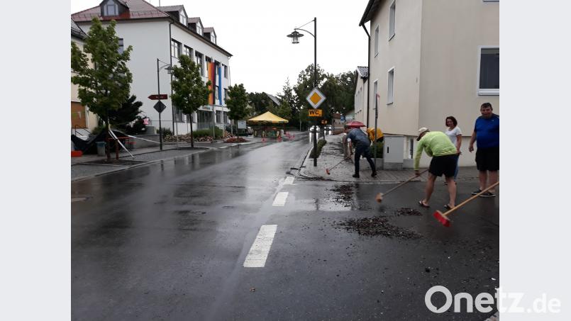 Aufräumen in Schirmitz ise