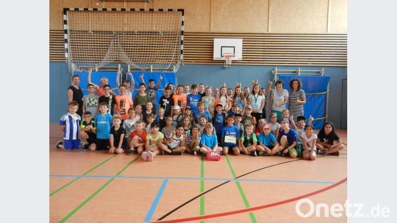 Action in der Grund- und Mittelschule in Pressath. nn