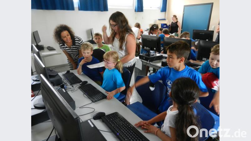 Action in der Grund- und Mittelschule in Pressath. nn