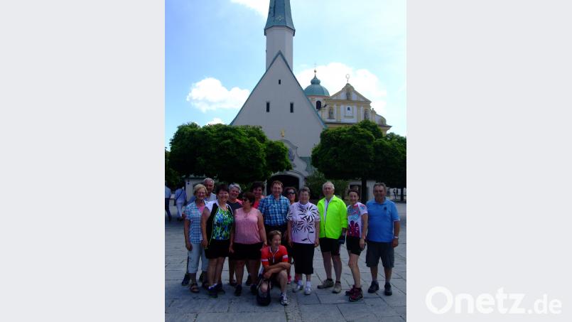 Nach drei Tagen war es geschafft: Die Radpilgergruppe kam in Altötting an. exb